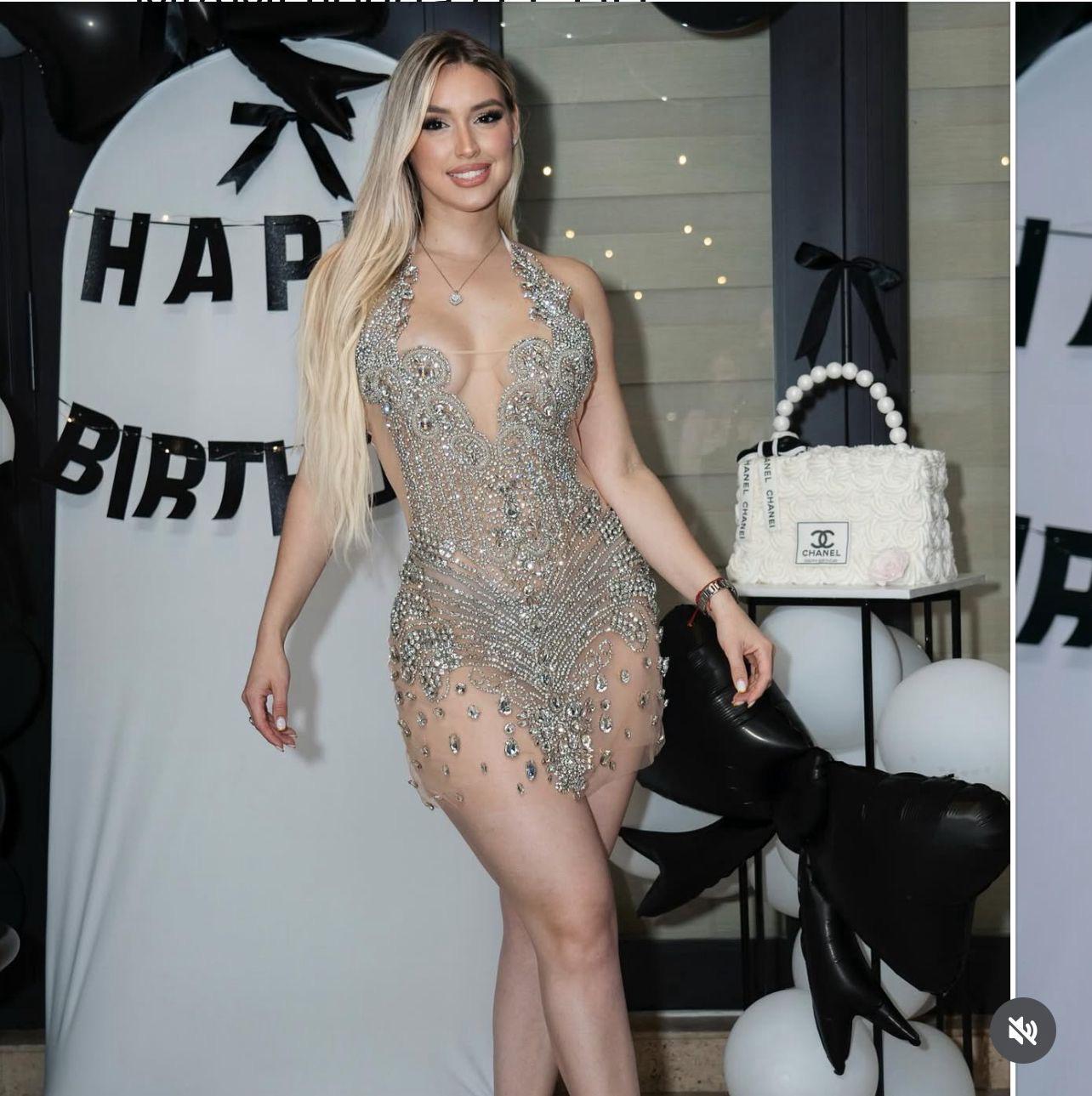 Crystal Celebration Mini Dress – Silver Sparkle Edition