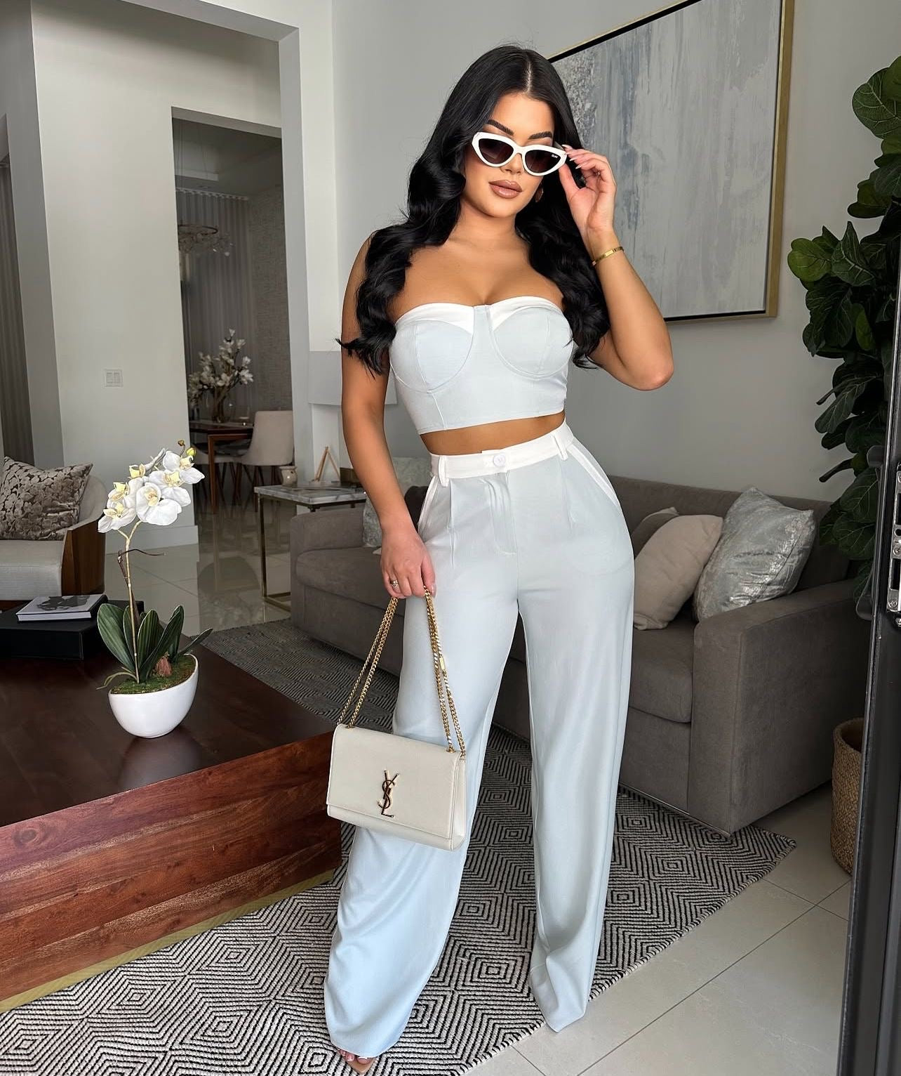 Monaco Chic Structured Two-Piece Set