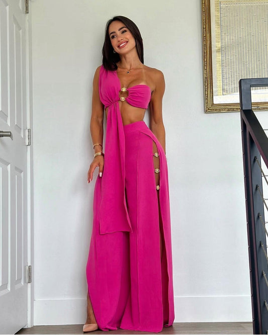 Valencia Drape Set – Sculpted Color & Statement Flow