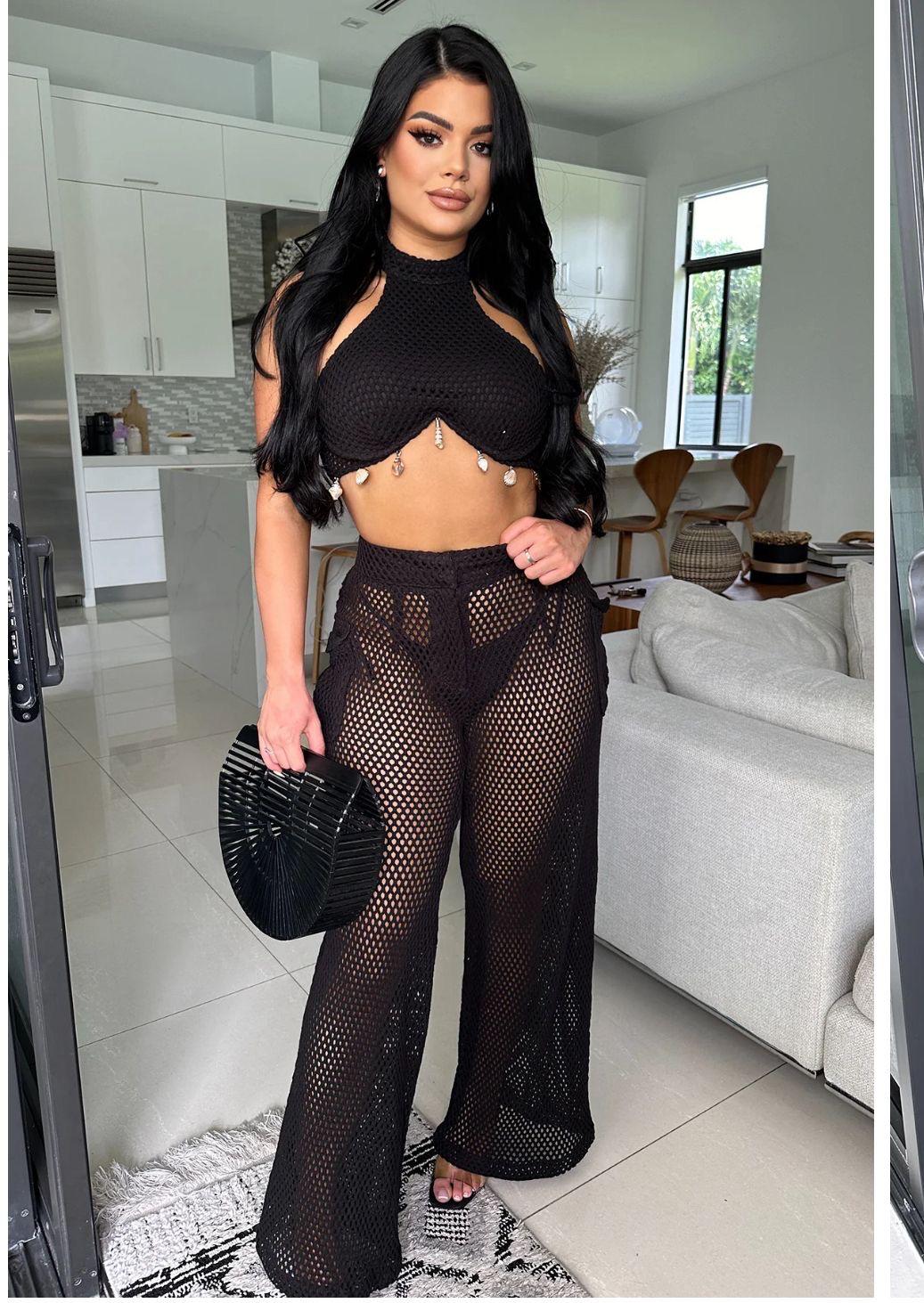 Celestia Mesh Set – Sheer Drama & Sculpted Sparkle